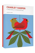 Cardinals Consorting<br>Boxed Holiday Cards